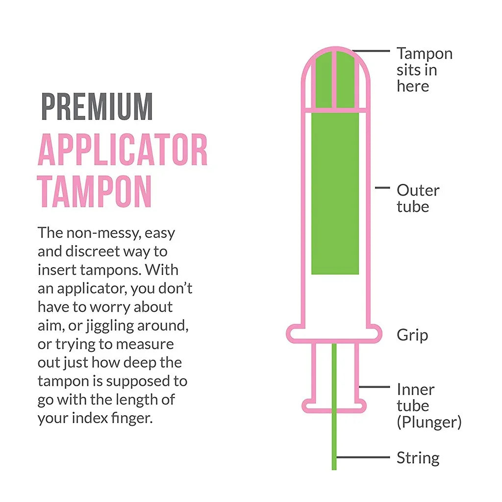 Sirona Now Periods Made Easy Premium Applicator Tampons Normal Flow 16's - Easy Pharmacy LLC