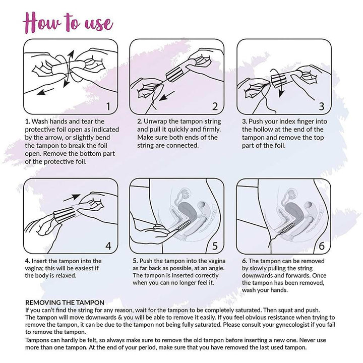 Sirona Now Periods Made Easy Premium Digital Tampons Medium Flow 20's - Easy Pharmacy LLC