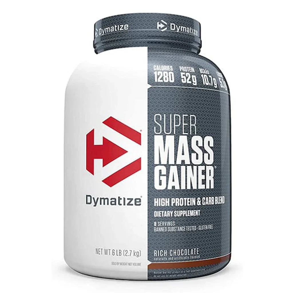 Dymatize Super Mass Gainer Powder, High Protein & Carb Blend, Chocolate 2.7kg - Easy Pharmacy LLC