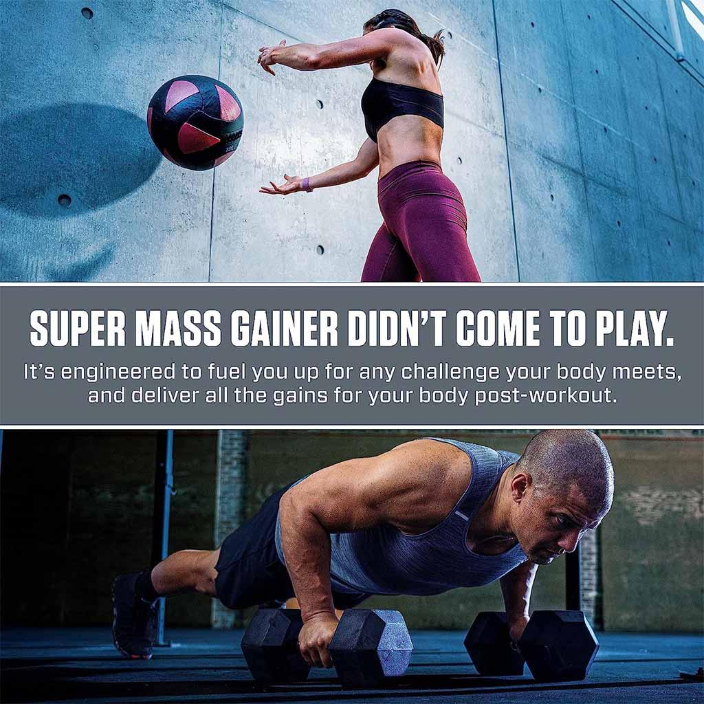 Dymatize Super Mass Gainer Powder, High Protein & Carb Blend, Chocolate 2.7kg - Easy Pharmacy LLC