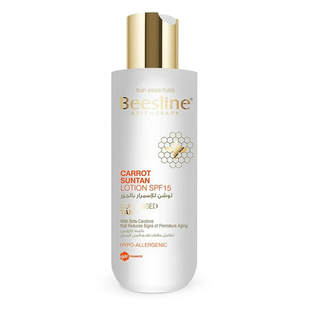Beesline Carrot SPF 15 Suntan Lotion 200 mL - Easy Pharmacy LLC