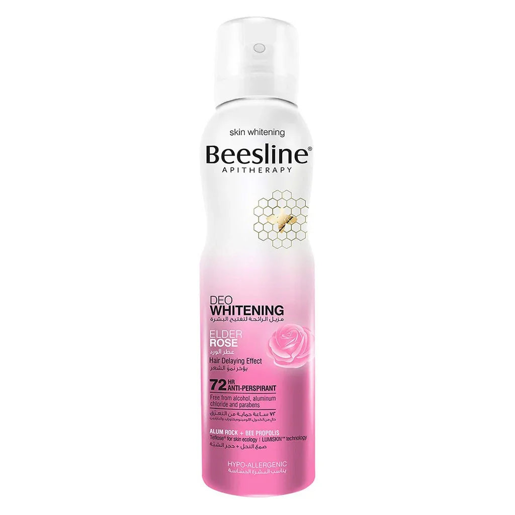 Beesline® Apitherapy Deo Whitening Deodorant Spray Elder Rose 150 mL - Easy Pharmacy LLC