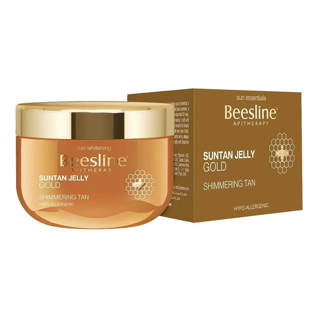 Beesline® Apitherapy Gold Shimmering Tan Suntan Jelly 75 mL - Easy Pharmacy LLC