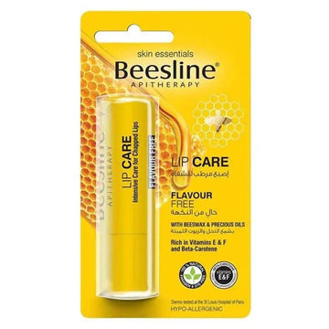 Beesline Apitherapy Lip Care Stick, Flavor Free, 4g