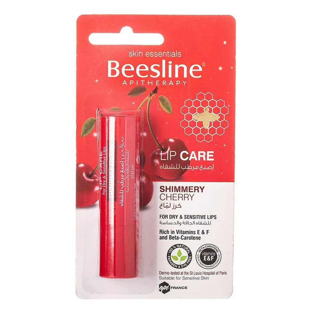 Beesline® Apitherapy Lip Care Stick Shimmery Cherry 4 g - Easy Pharmacy LLC
