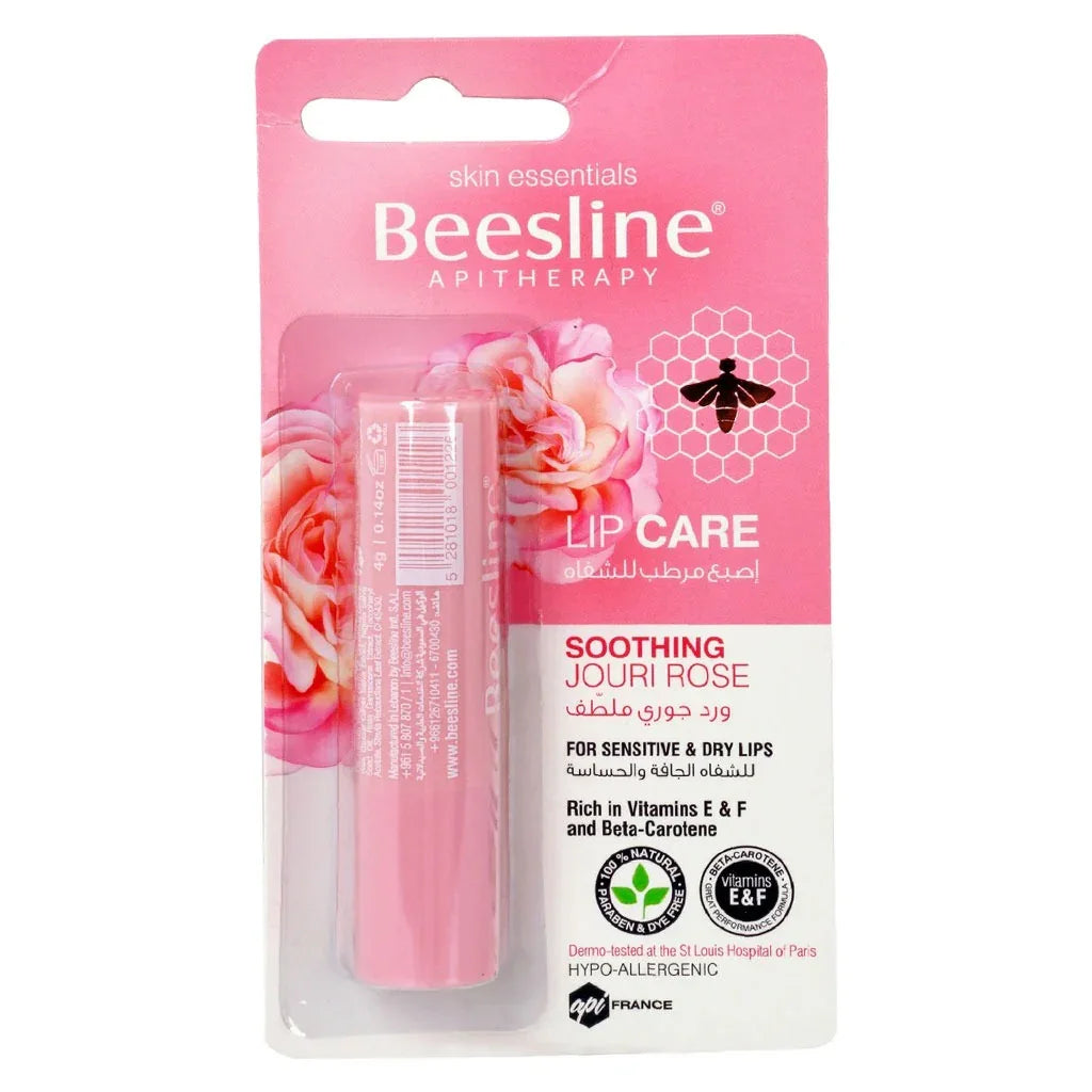 Beesline® Apitherapy Lip Care Stick Soothing Jouri Rose 4 g - Easy Pharmacy LLC