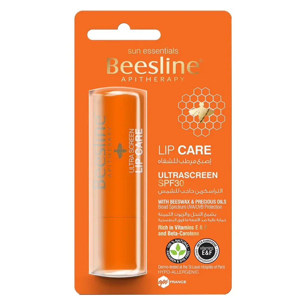 Beesline® Apitherapy Lip Care Stick Ultra Screen SPF30 With Beeswax 4 g - Easy Pharmacy LLC