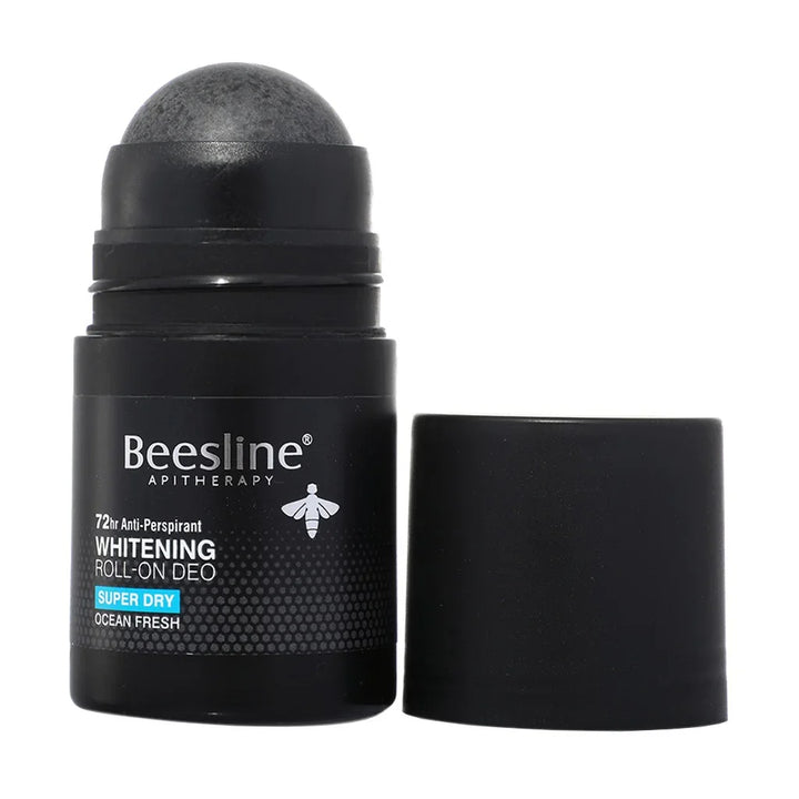 Beesline® Apitherapy Men Whitening Roll-On Deo Super Dry Ocean Fresh 50 mL - Easy Pharmacy LLC