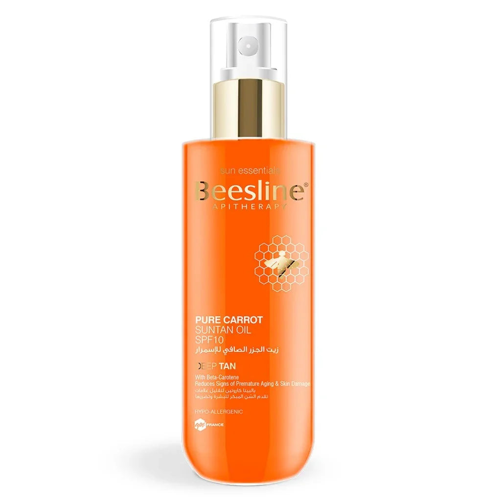 Beesline® Pure Carrot SPF10 Suntan Oil 200 mL - Easy Pharmacy LLC