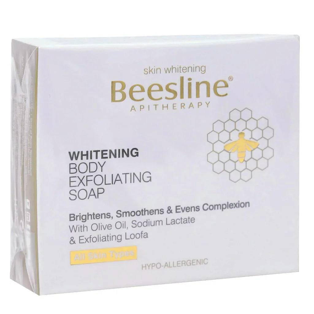 Beesline® Apitherapy Whitening Body Exfoliating Soap 100 g - Easy Pharmacy LLC