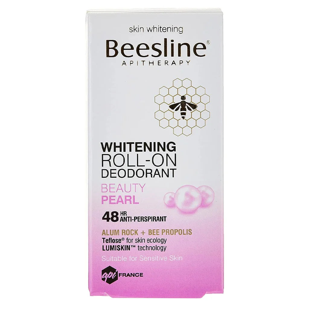 Beesline® Apitherapy Whitening Deodorant Roll-On Beauty Pearl 50 mL - Easy Pharmacy LLC