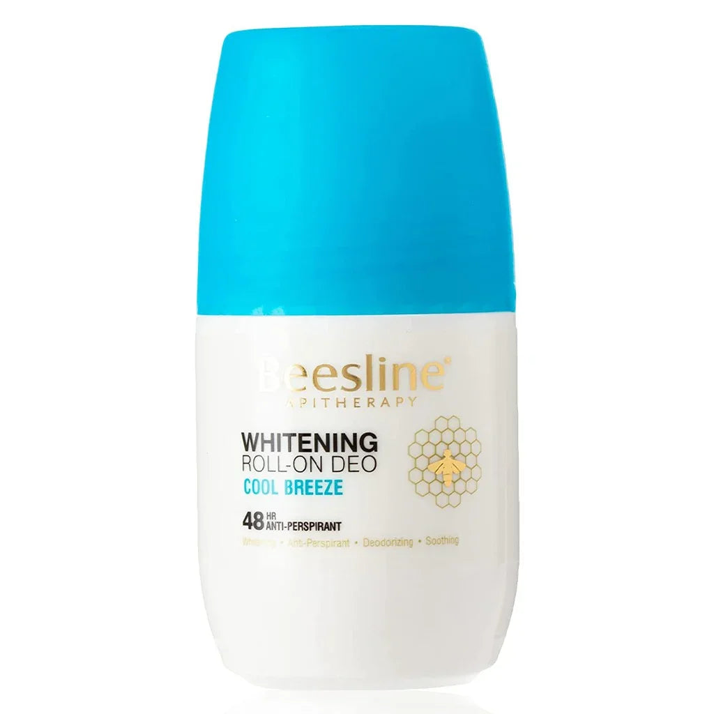 Beesline® Apitherapy Whitening Aluminium Free Deodorant Roll-On Cool Breeze 50 mL - Easy Pharmacy LLC