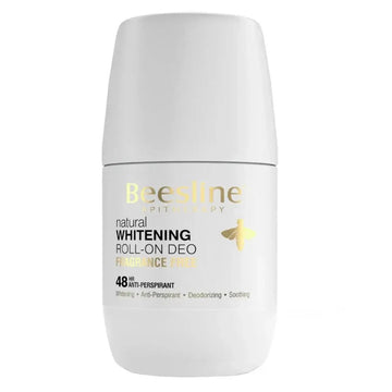 Beesline Apitherapy Whitening Deodorant Roll-On, Fragrance Free, 50ml