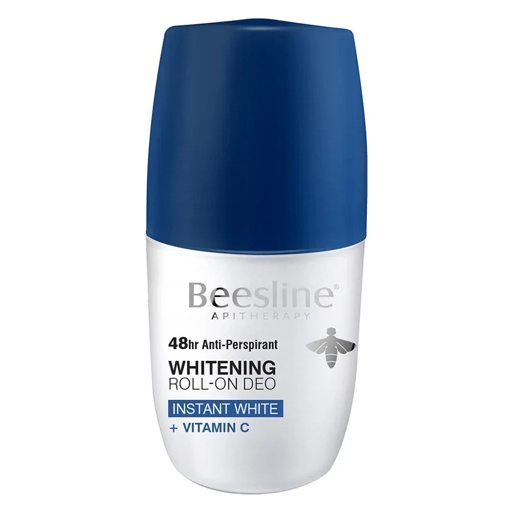 Beesline® Apitherapy Whitening Aluminium Free Deodorant Roll-On Instant White With Vitamin C 50 mL - Easy Pharmacy LLC