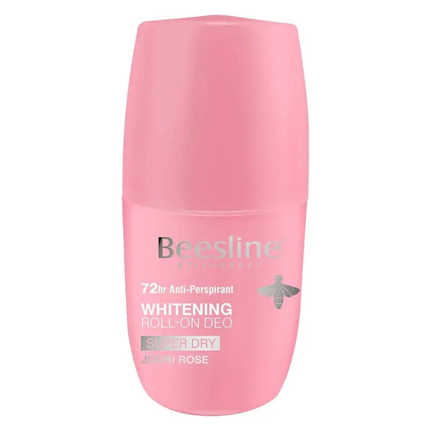 Beesline Apitherapy Whitening Aluminium-Free Deodorant Roll-On Super Dry, Jouri Rose, 50ml
