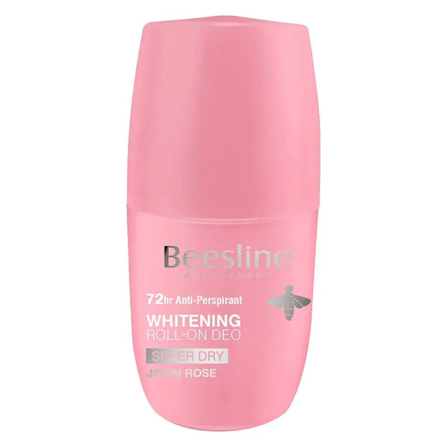 Beesline Apitherapy Whitening Aluminium-Free Deodorant Roll-On Super Dry, Jouri Rose, 50ml