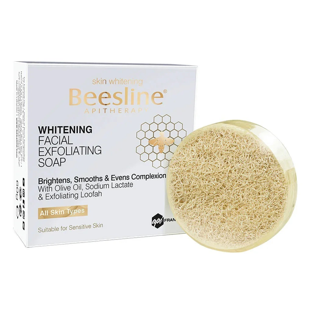 Beesline® Apitherapy Whitening Facial Exfoliating Soap 60 g - Easy Pharmacy LLC
