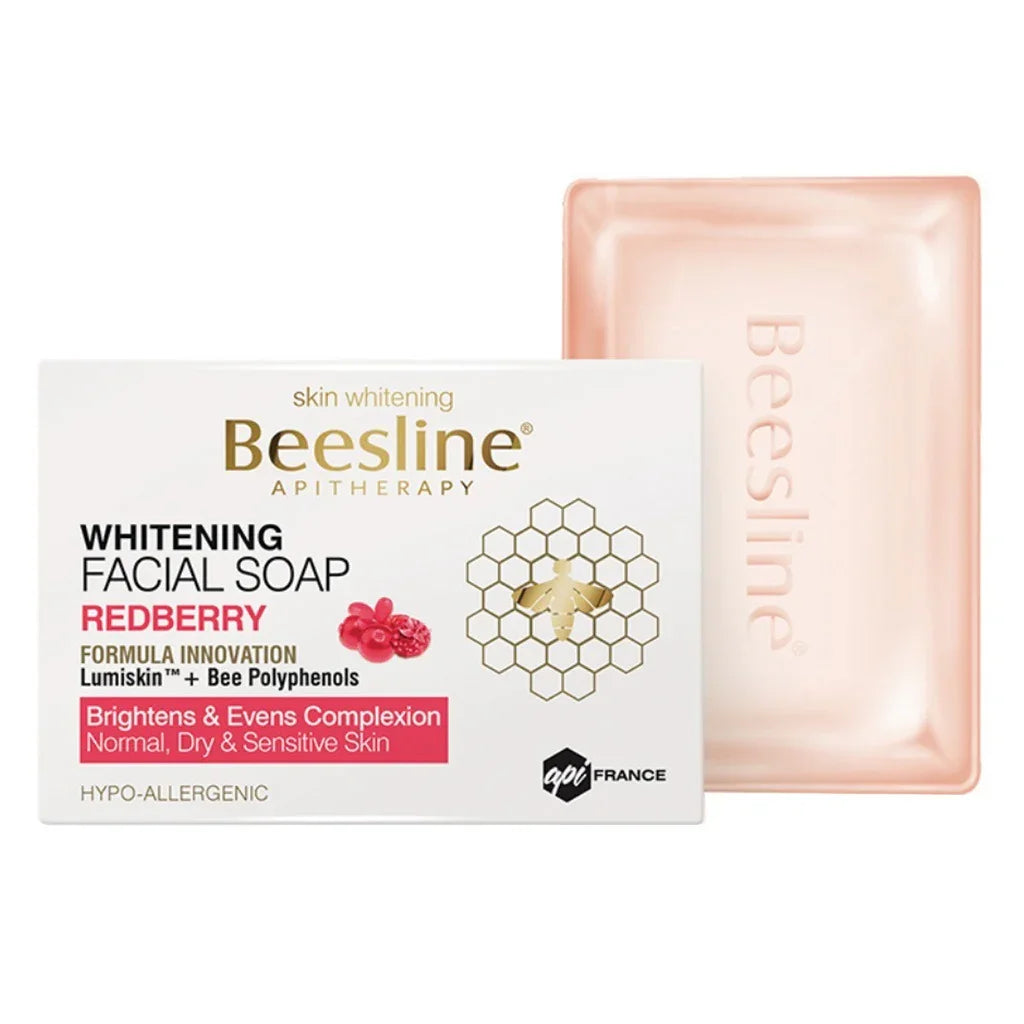 Beesline® Apitherapy Whitening Facial Soap Redberry 85 g - Easy Pharmacy LLC