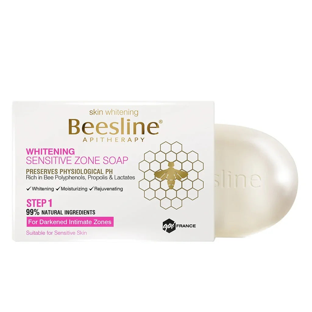 Beesline® Apitherapy Whitening Sensitive Zone Soap 110 g - Easy Pharmacy LLC