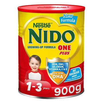 Nestle NIDO Growing Up Milk Formula for Toddlers 1 to 3 Years, 900g