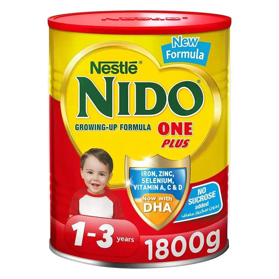 Nestle NIDO Growing Up Milk Formula for Toddlers 1 to 3 Years, 1800g