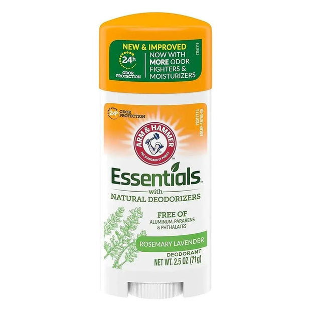 Arm & Hammer Essentials Natural Deodorizer Deodorant Stick, Fresh, 71g