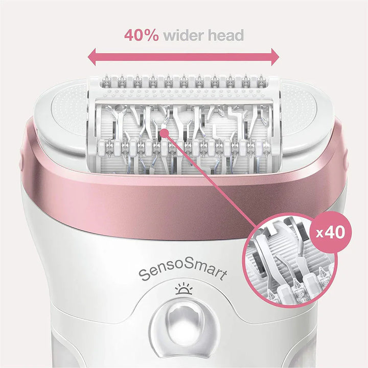 Braun Silk Epil 9 Wet & Dry Epilator SE9538 - Easy Pharmacy LLC