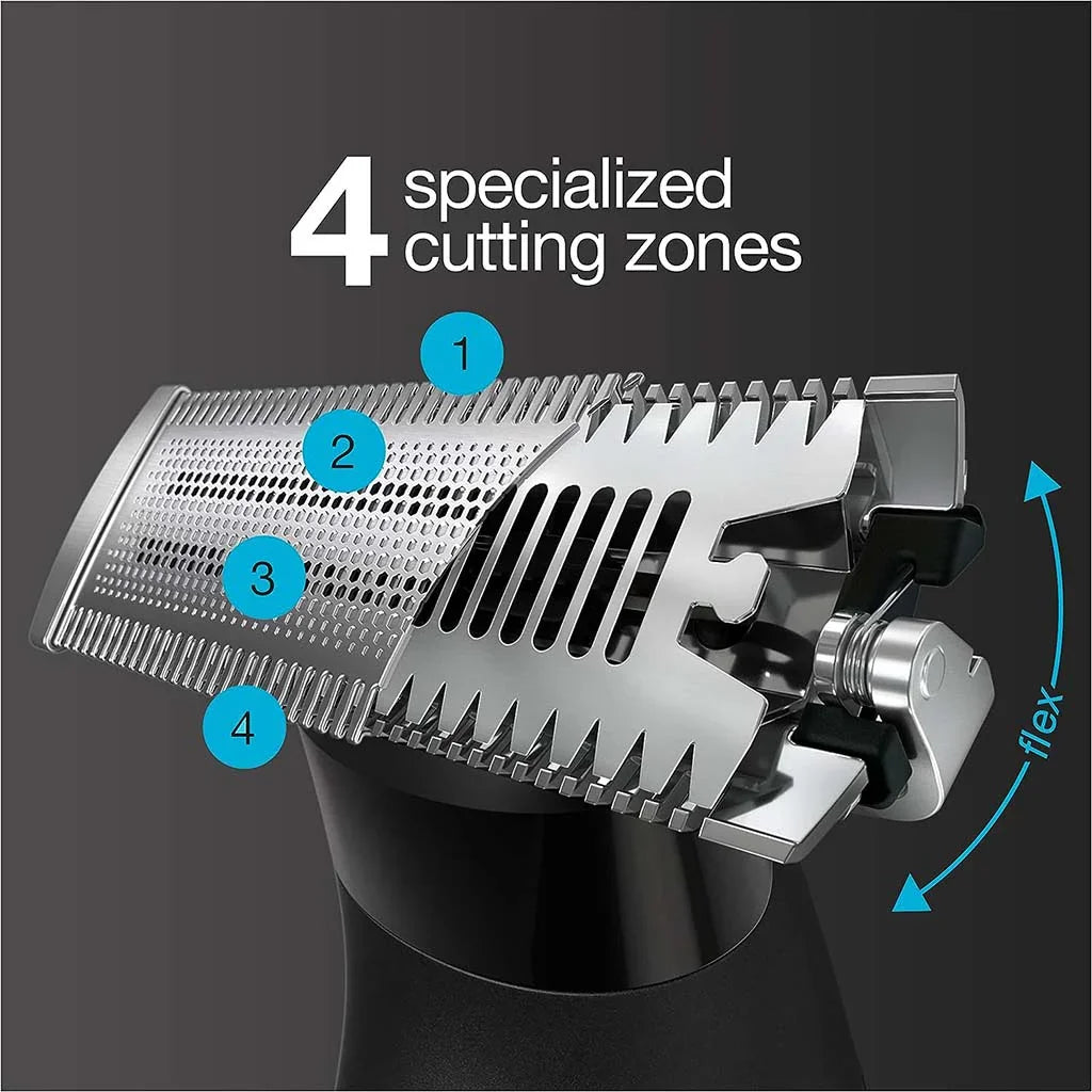 Braun Series X Wet & Dry All-In-One Tool Shaver With 6 Attachments & Pouch XT5200 - Easy Pharmacy LLC