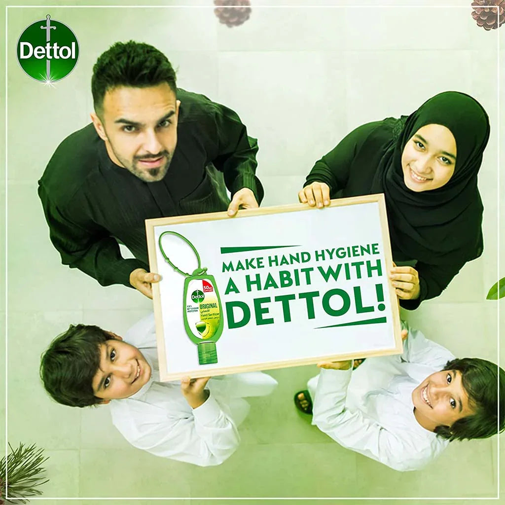 Dettol Original Rinse Free Instant Hand Sanitizer Gel With Jacket 50ml - Easy Pharmacy LLC