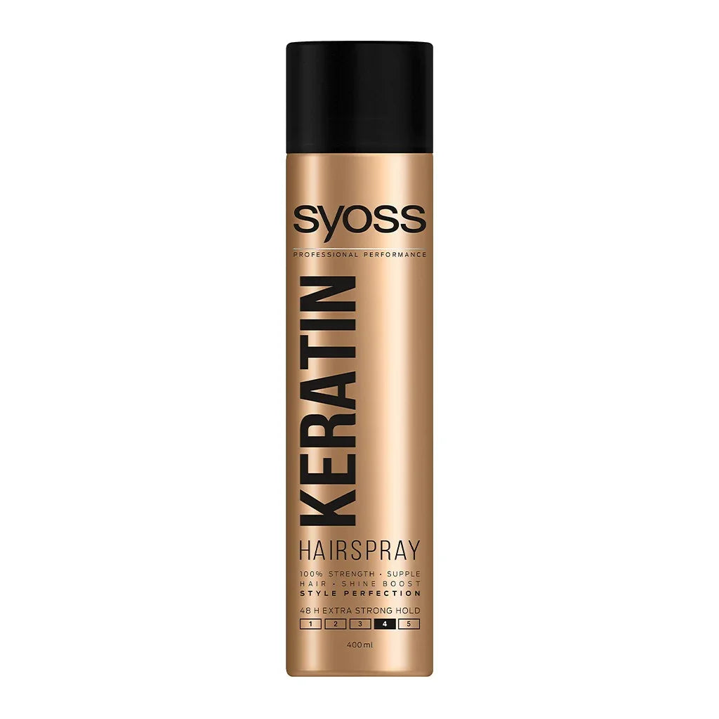 Syoss Keratin Hair Spray 400 mL - Easy Pharmacy LLC