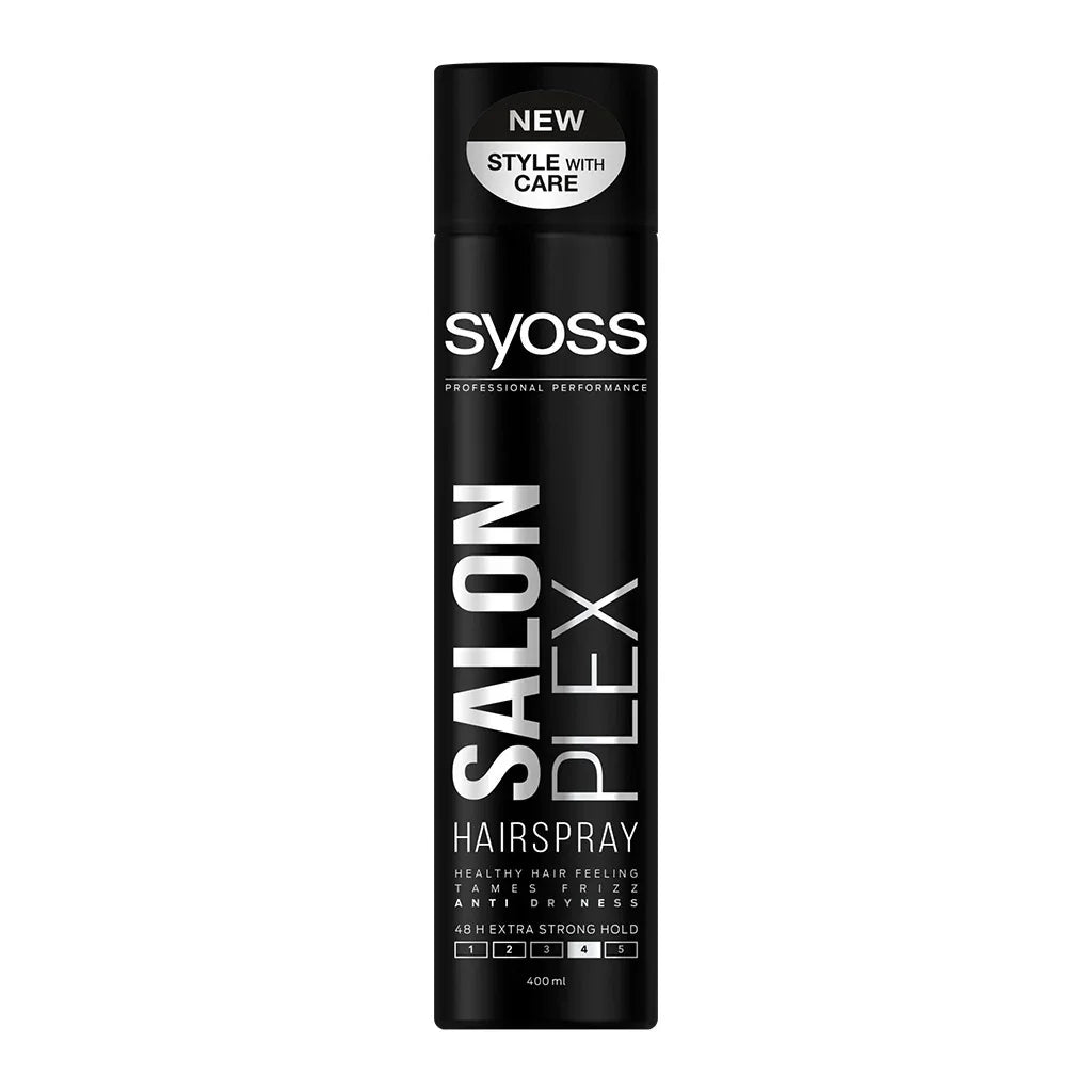 Syoss Salon Plex Hair Spray 400 mL - Easy Pharmacy LLC