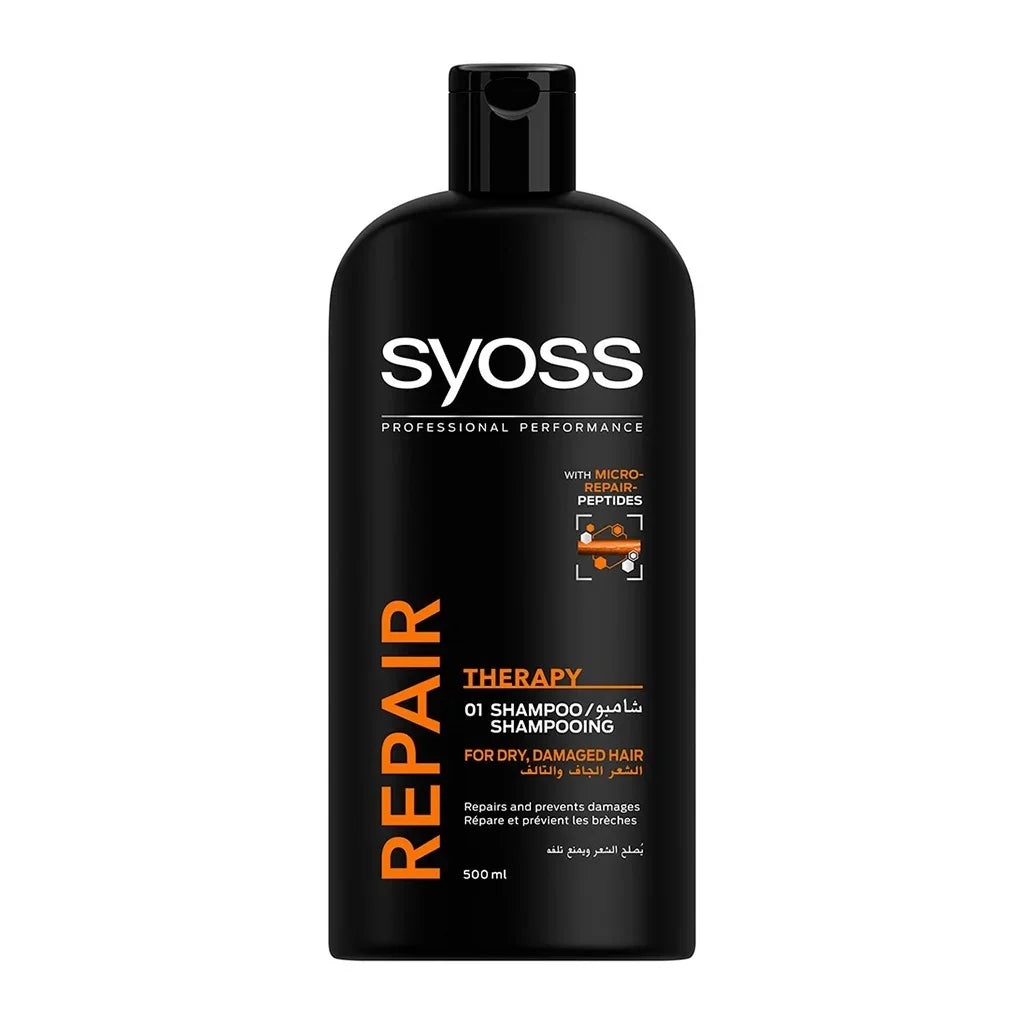 Syoss Repair Therapy Shampoo 500 mL - Easy Pharmacy LLC