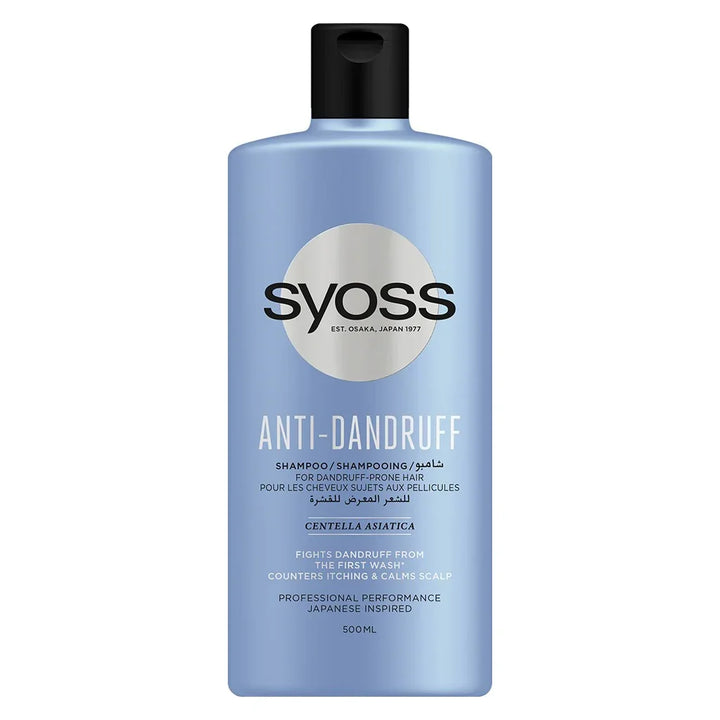 Syoss Anti-Dandruff Shampoo For Dandruff Prone Hair 500ml - Easy Pharmacy LLC