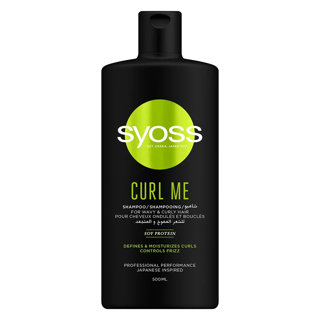Syoss Curl Me Shampoo For Wavy And Curly Hair 500ml - Easy Pharmacy LLC