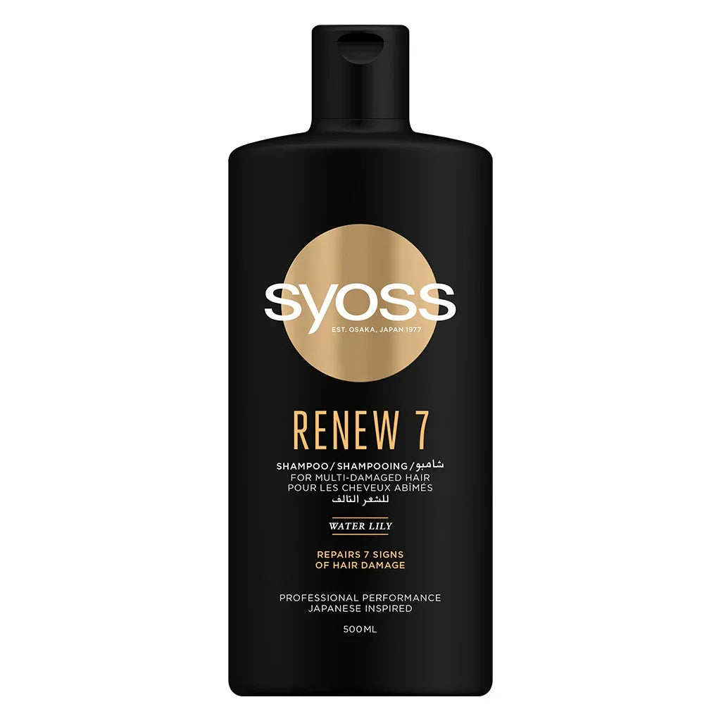 Syoss Renew 7 Complete Repair Shampoo For Multi Damaged Hair 500ml - Easy Pharmacy LLC