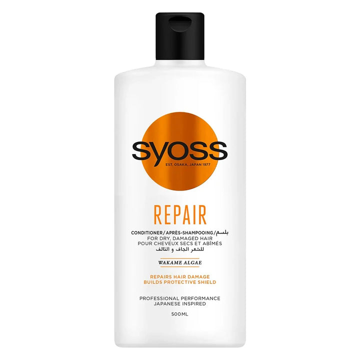 Syoss Repair Therapy Conditioner For Dry And Damaged Hair 500ml - Easy Pharmacy LLC