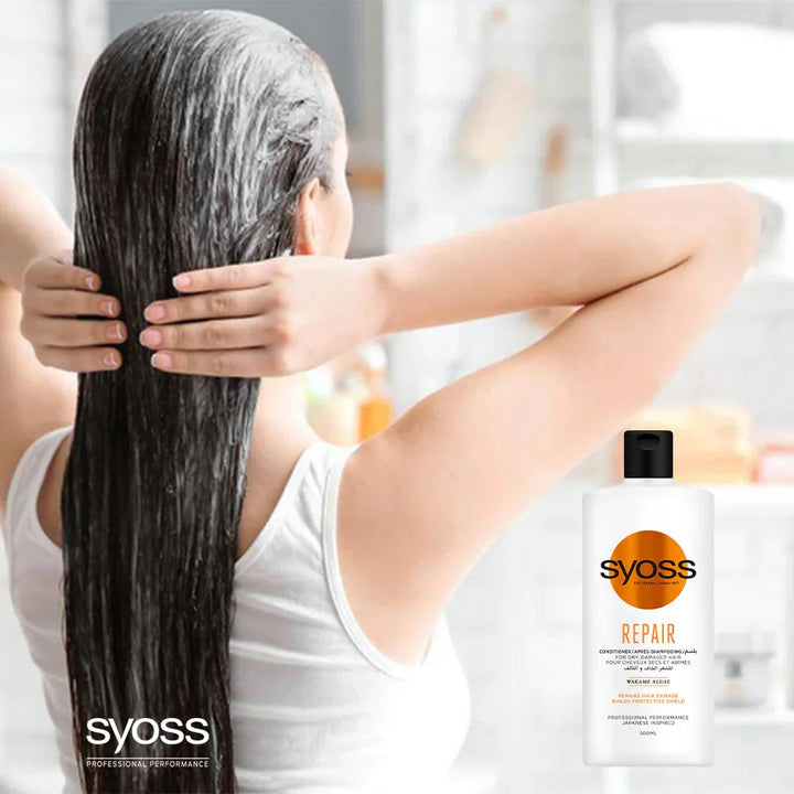 Syoss Repair Therapy Conditioner For Dry And Damaged Hair 500ml - Easy Pharmacy LLC