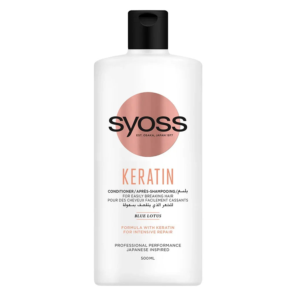 Syoss Keratin Conditioner For Intensive Repair 500ml - Easy Pharmacy LLC