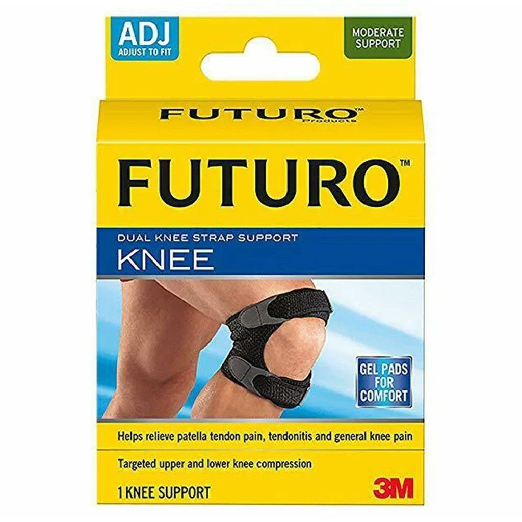 Futuro Dual Knee Strap Support Adjustable 09195EN, 1's - Easy Pharmacy LLC