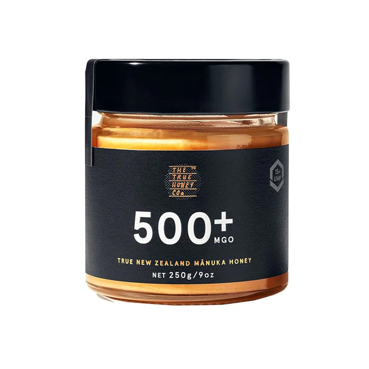 The True Honey Co. 500+ MGO 15+ UMF™ Manuka Honey 250 g - Easy Pharmacy LLC