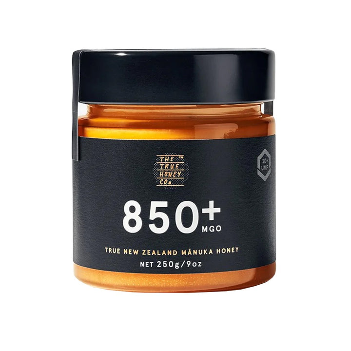 The True Honey Co. 850+ MGO 20+ UMF™ Manuka Honey 250 g - Easy Pharmacy LLC