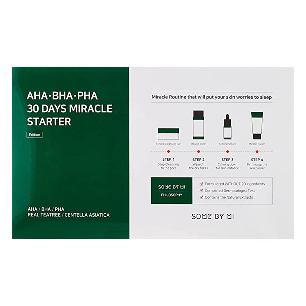 Some By Mi AHA BHA PHA 30 Days Miracle Starter Kit - Easy Pharmacy LLC