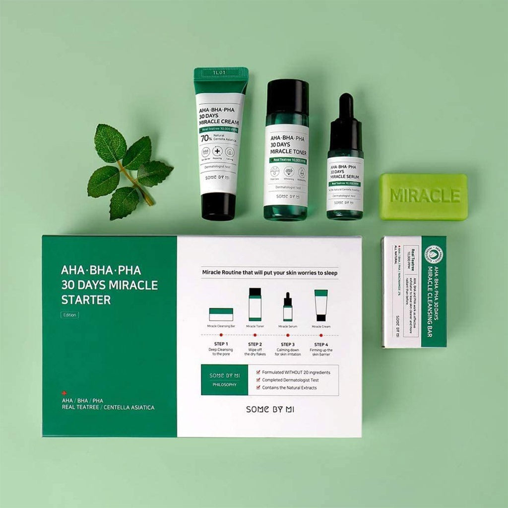 Some By Mi AHA BHA PHA 30 Days Miracle Starter Kit - Easy Pharmacy LLC