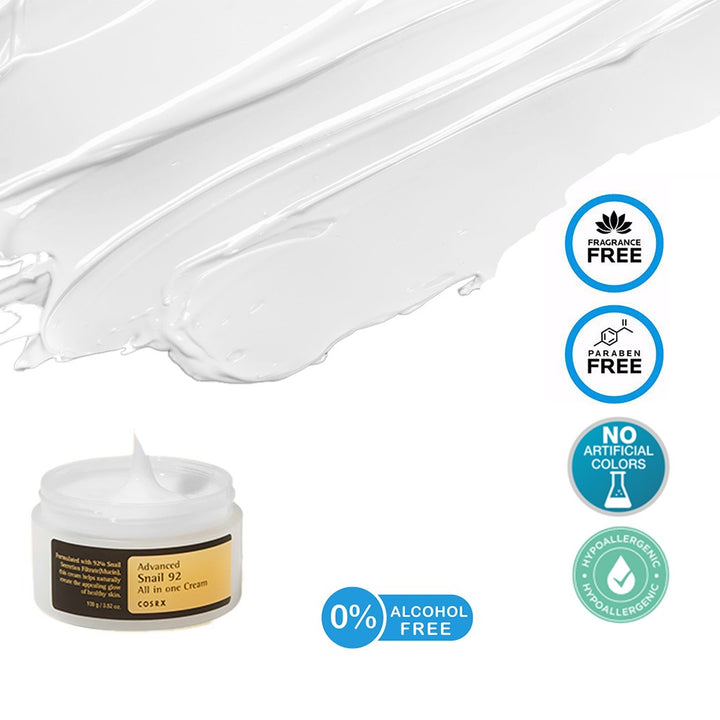 Cosrx Advanced Snail 92 All In One Cream 100 mL - Easy Pharmacy LLC