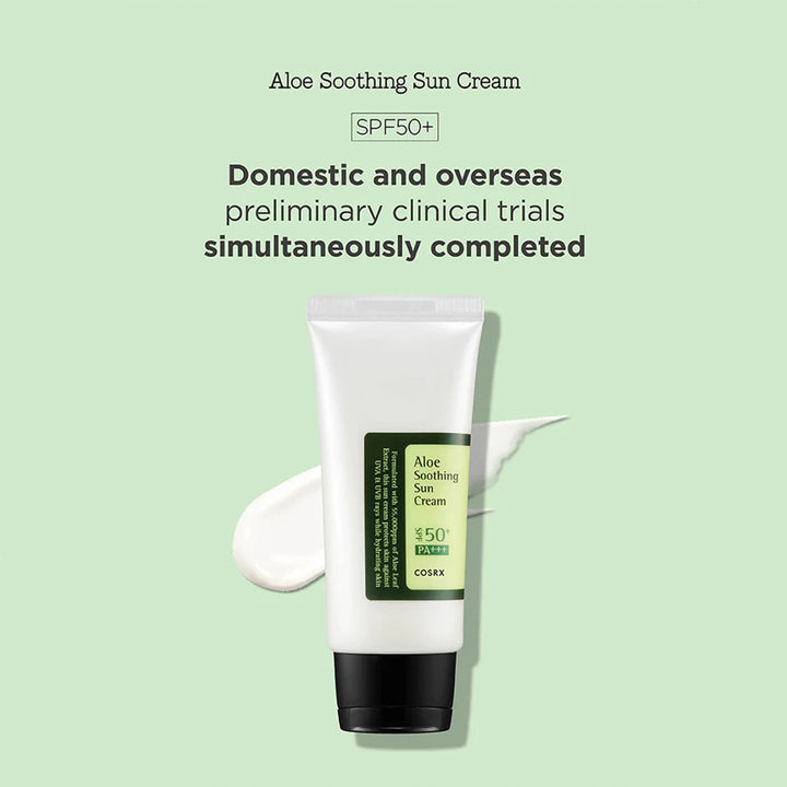 Cosrx Aloe Soothing SPF 50+ PA+++ Moisturizing Sun Cream 50 mL - Easy Pharmacy LLC