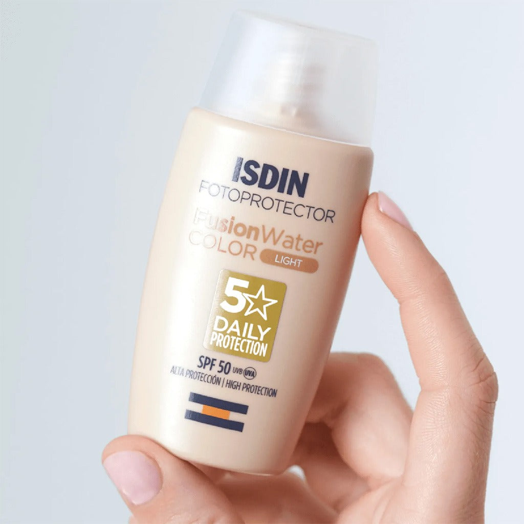Isdin Fotoprotector SPF 50 Fusion Water Color Light Tinted 50 mL - Easy Pharmacy LLC