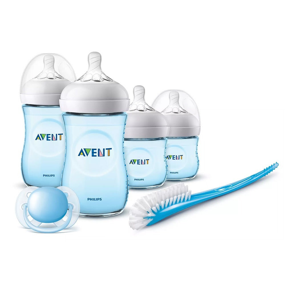 Philips Avent Natural 2.0 Feeding Newborn Starter Blue Set SCD301/04 - Easy Pharmacy LLC