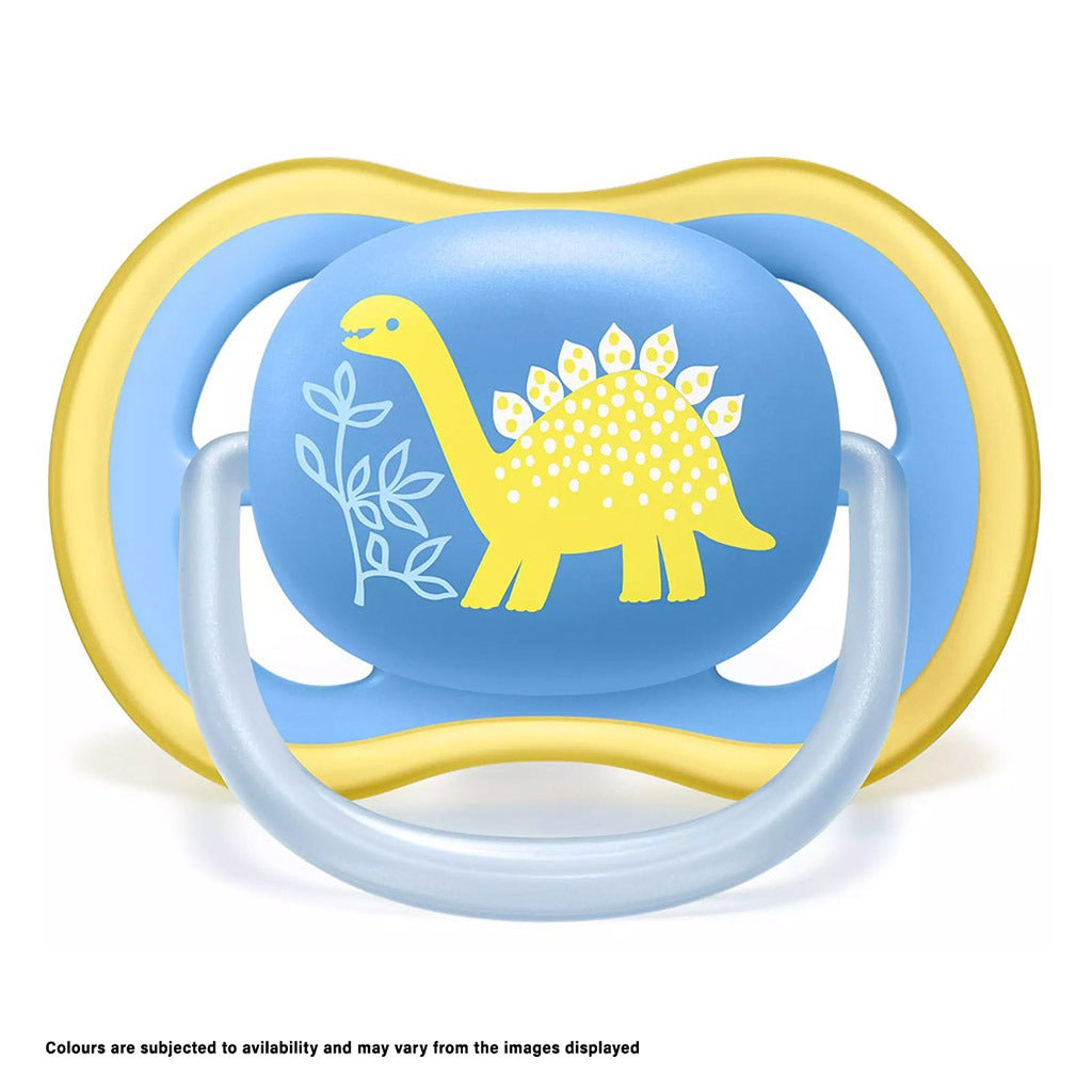 Philips Avent Ultra Air Freeflow Silicone Soother For 18 Month+ Baby Deco, Pack of 2's - Assorted SCF349/10 - Easy Pharmacy LLC