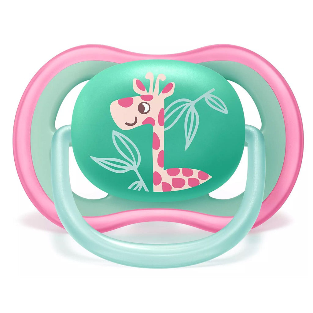 Philips Avent Ultra Air Freeflow Silicone Soother For 18 Month+ Baby Deco, Pack of 2's - Assorted SCF349/10 - Easy Pharmacy LLC