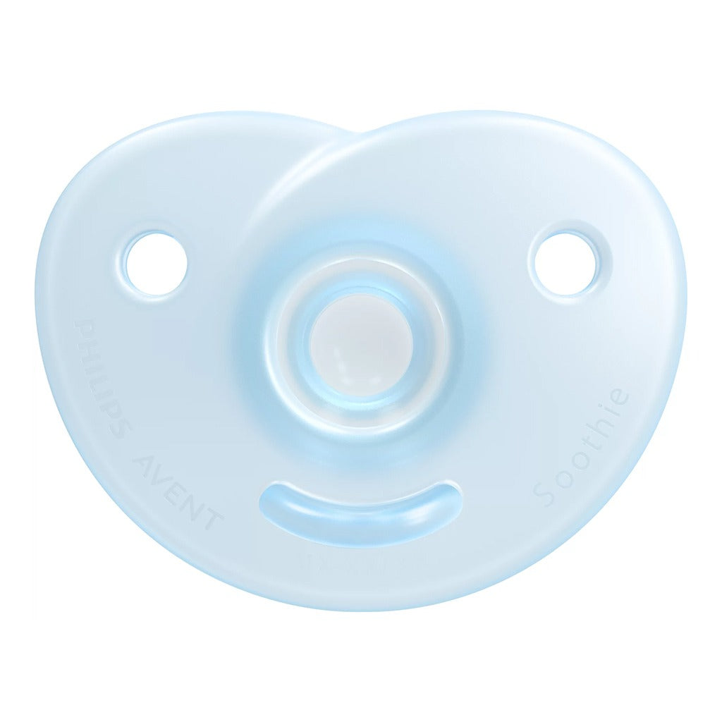 Philips Avent Curved Soothie Silicone Pacifiers For 0-6 Month Baby Mixed, Pack of 2's Assorted SCF099/20 - Easy Pharmacy LLC